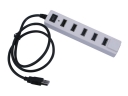 7 Ports High Speed USB 2.0 Hub with Switch